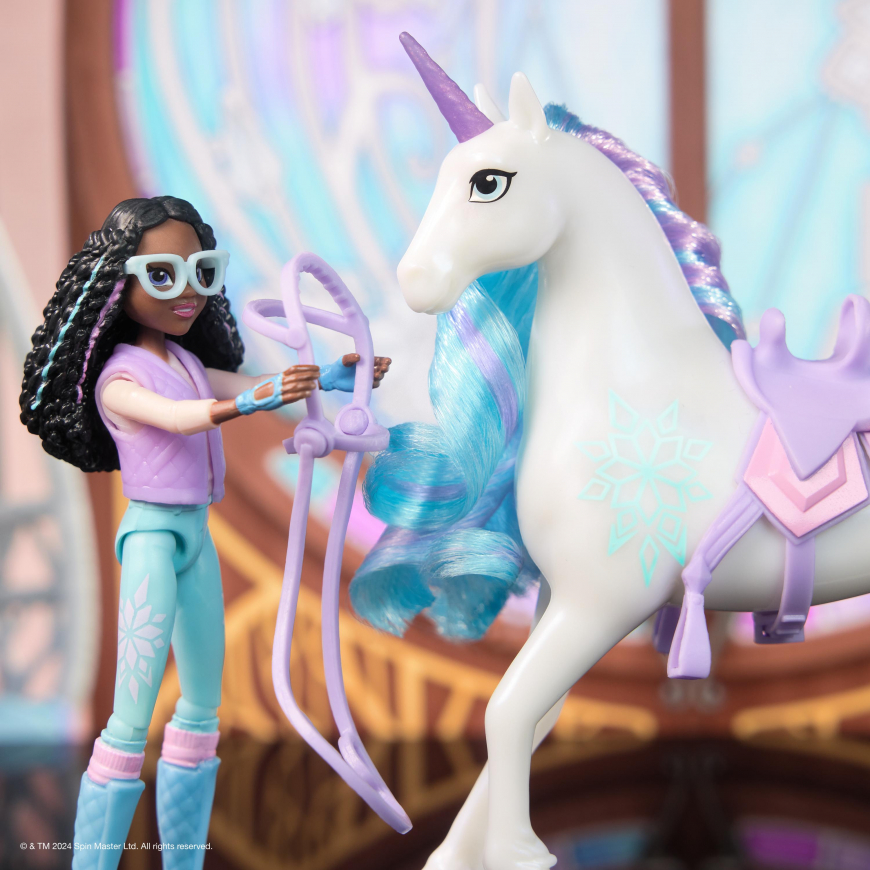 Unicorn Academy small doll set Layla and Glacier