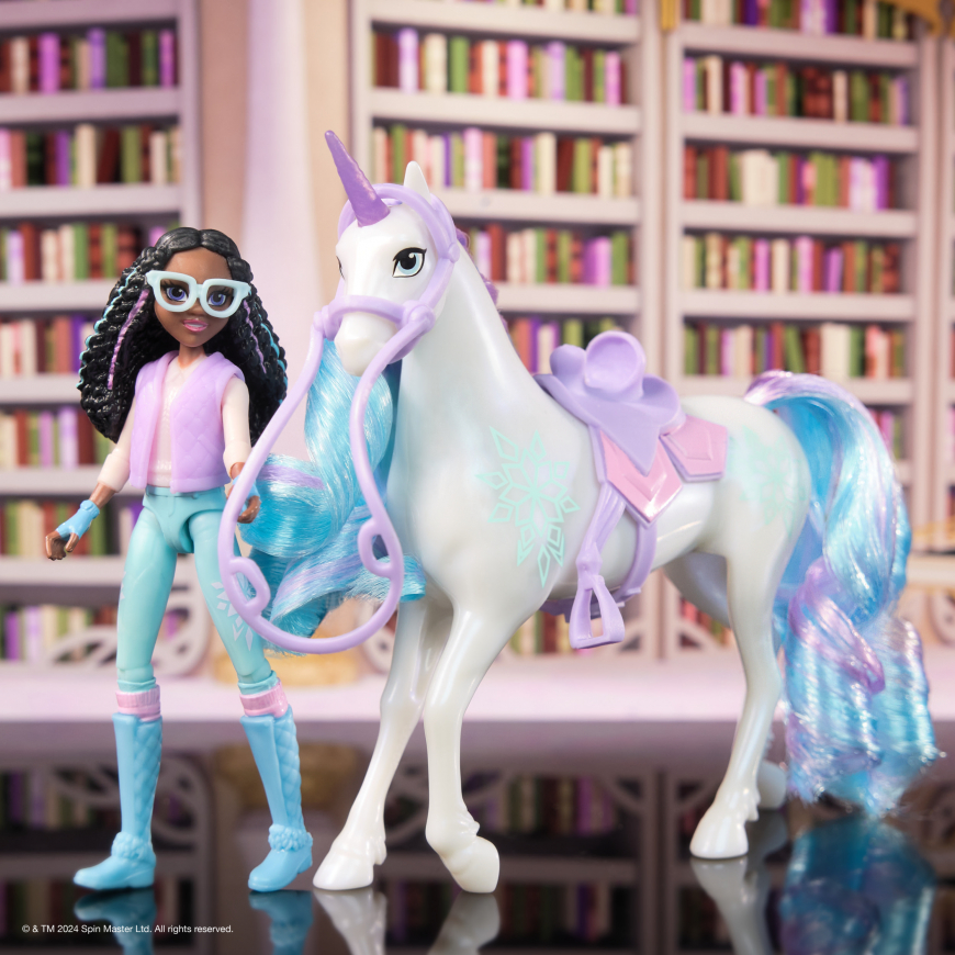 Unicorn Academy small doll set Layla and Glacier