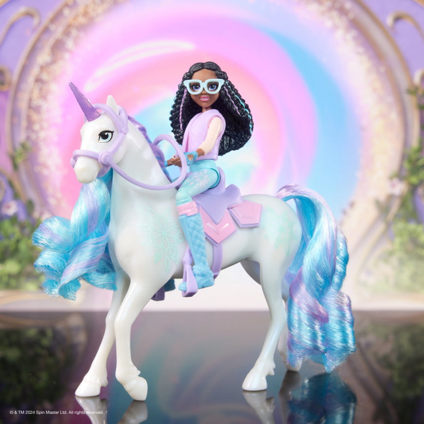 Unicorn Academy small doll set Layla and Glacier