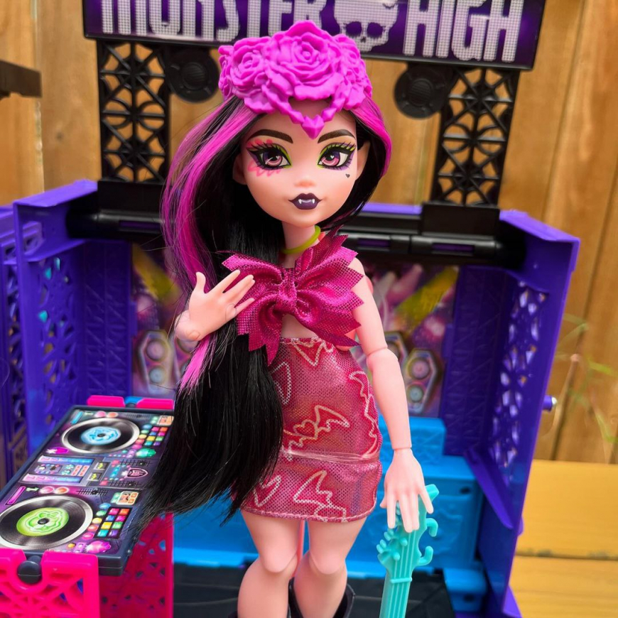 Monster Fest Draculaura doll in real life photos