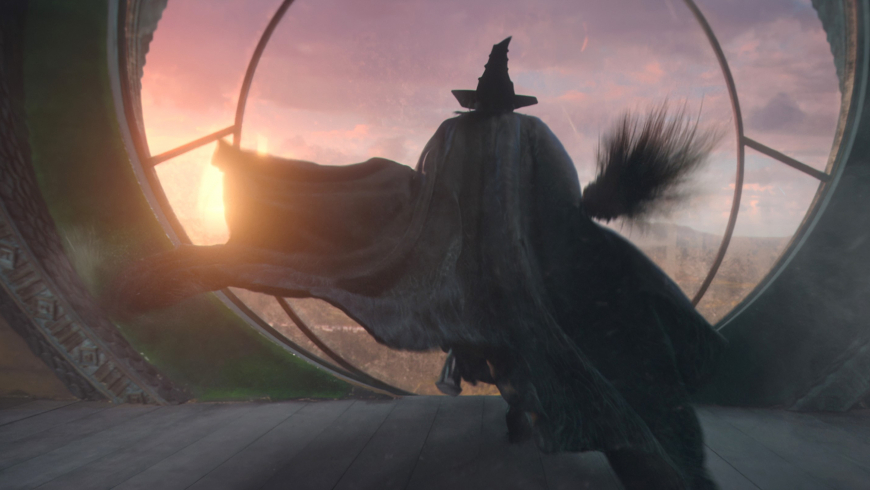 HD wallpapers Wicked movie 2024 with Ariana Grande as Glinda and Cynthia Erivo as Elphaba