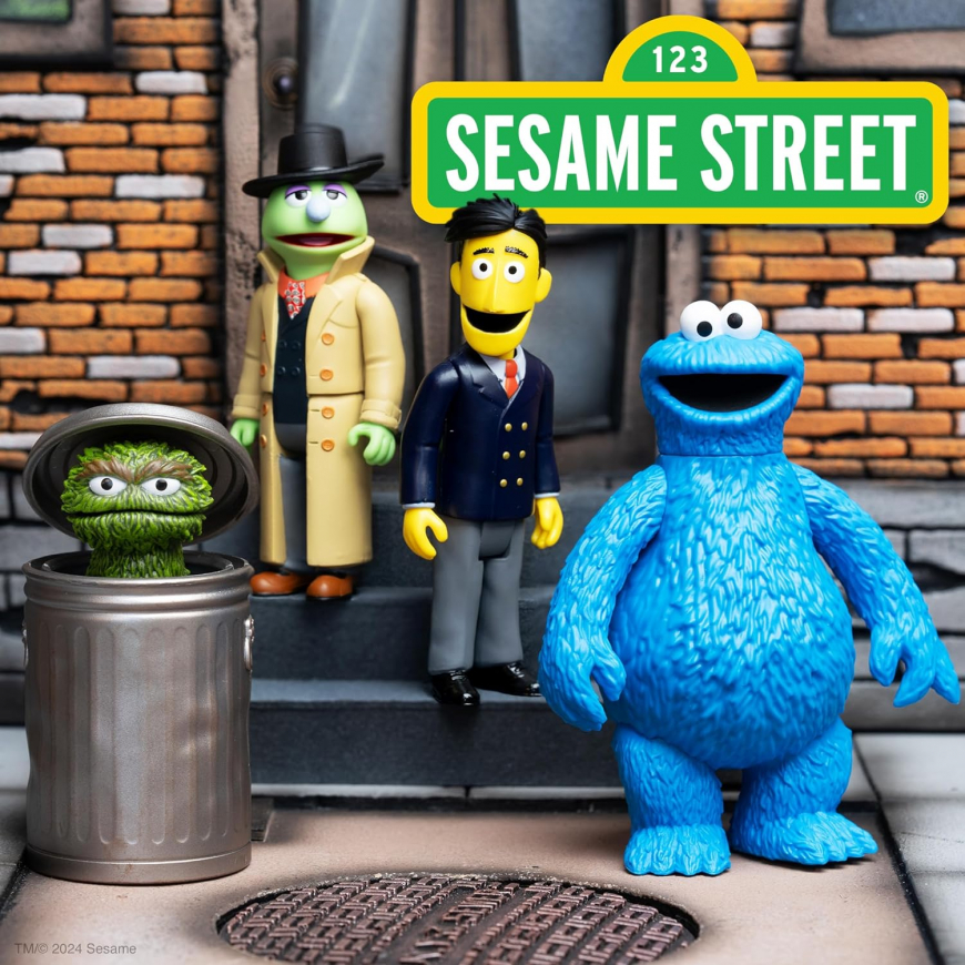 Sesame Street Cookie Monster Action Figure from Super7