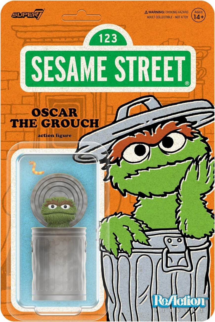 Oscar The Grouch Action Figure