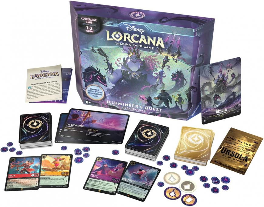 Ravensburger Disney Lorcana TCG: Illumineer's Quest - Deep Trouble