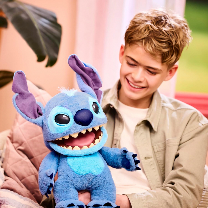 Real FX Disney Stitch Puppet - 18" Animatronic Plush