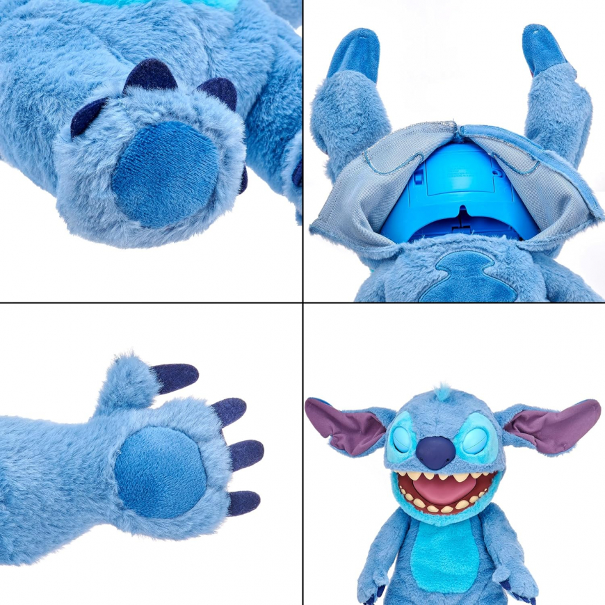 Real FX Disney Stitch Puppet - 18" Animatronic Plush