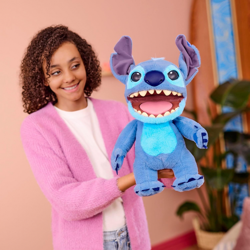 Real FX Disney Stitch Puppet - 18" Animatronic Plush