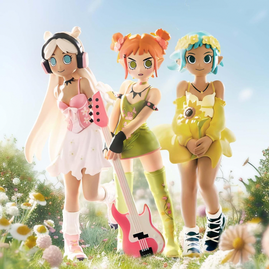 POP MART Peach Riot Punk Fairy Series Figures