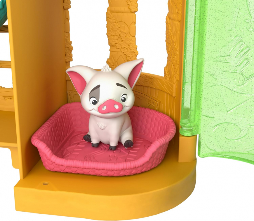 Mattel Disney Princess Moana's Island home playset with mini doll