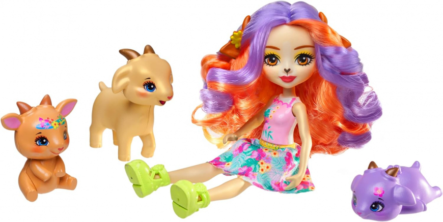 Enchantimals Sunshine Beach Golita Goat doll