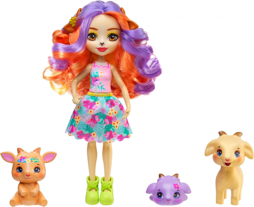 Enchantimals Sunshine Beach Golita Goat doll