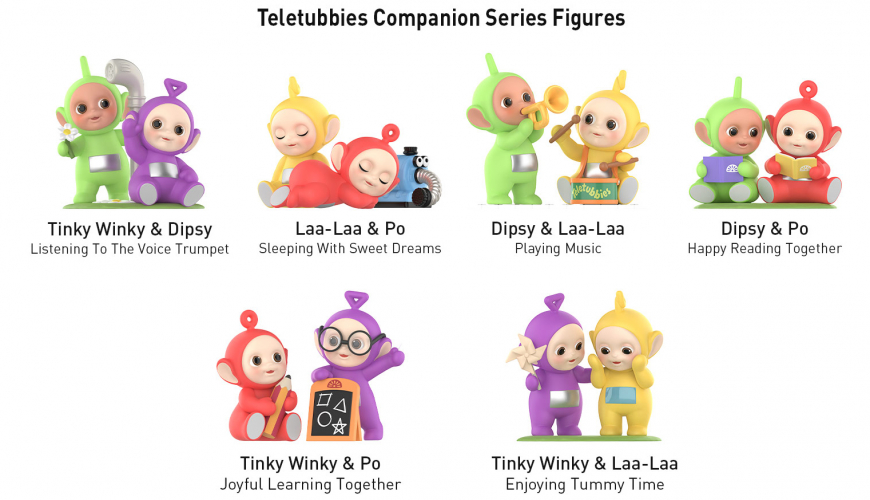 POP MART Teletubbies Companion Series Figures