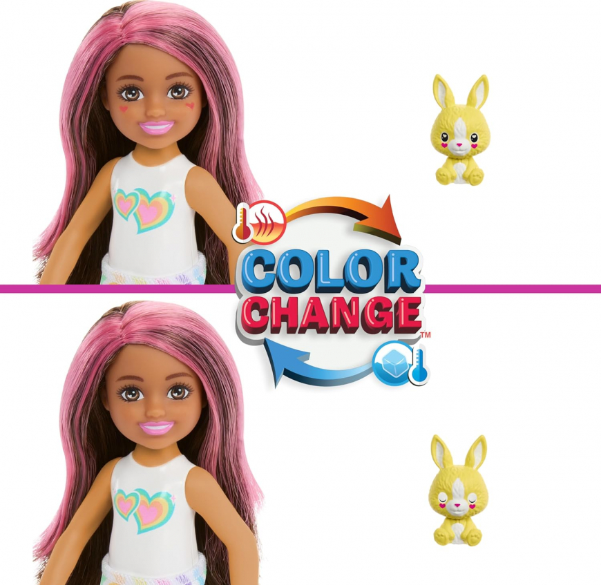 Barbie Chelsea Cutie Reveal Color Dreams dolls 2024