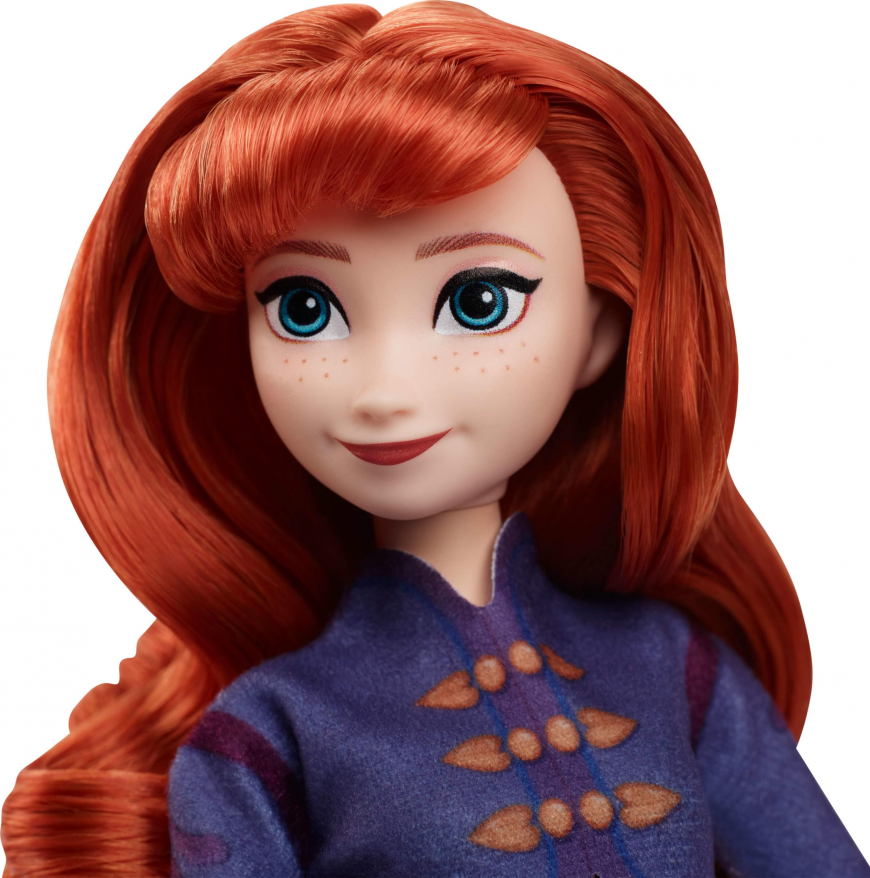 Disney Frozen Winter Festival skating Anna doll