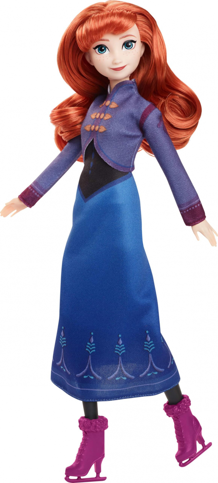 Disney Frozen Winter Festival skating Anna doll