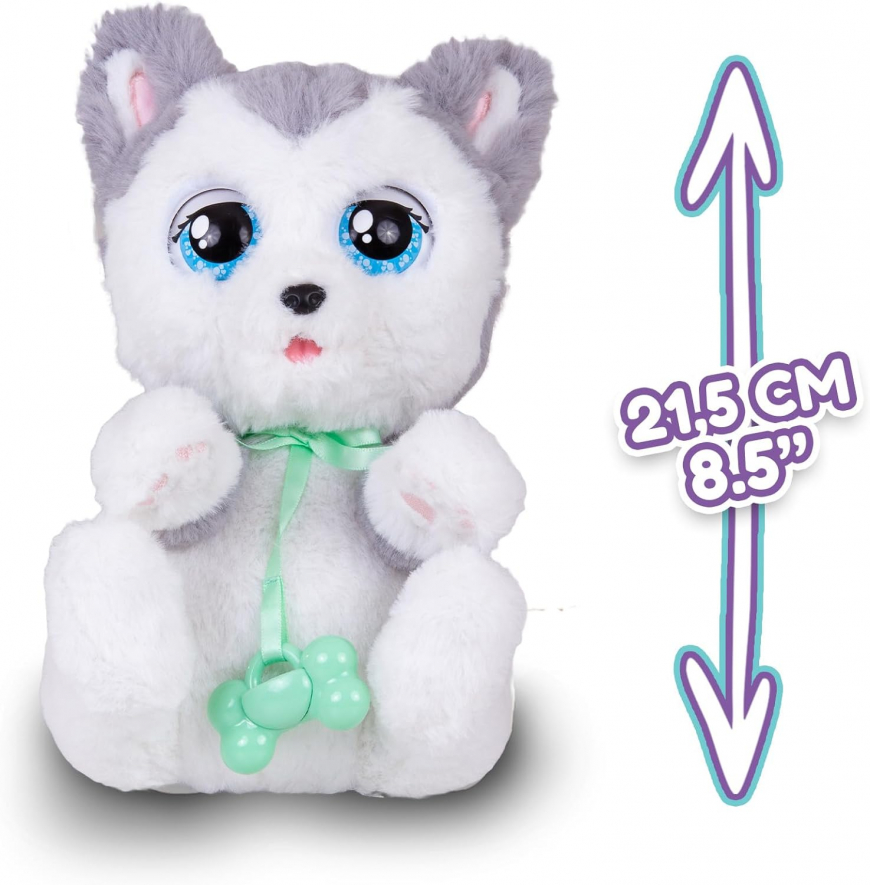 IMC Toys Baby Paws - Siberian Husky Puppy with Carrier