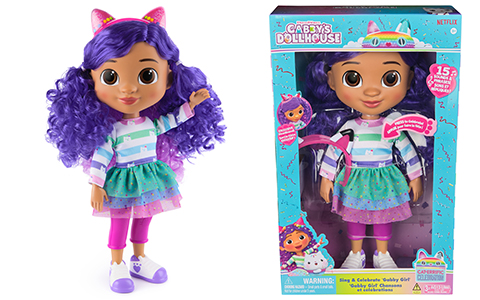 Gabby's Dollhouse Sing and Celebrate Gabby doll
