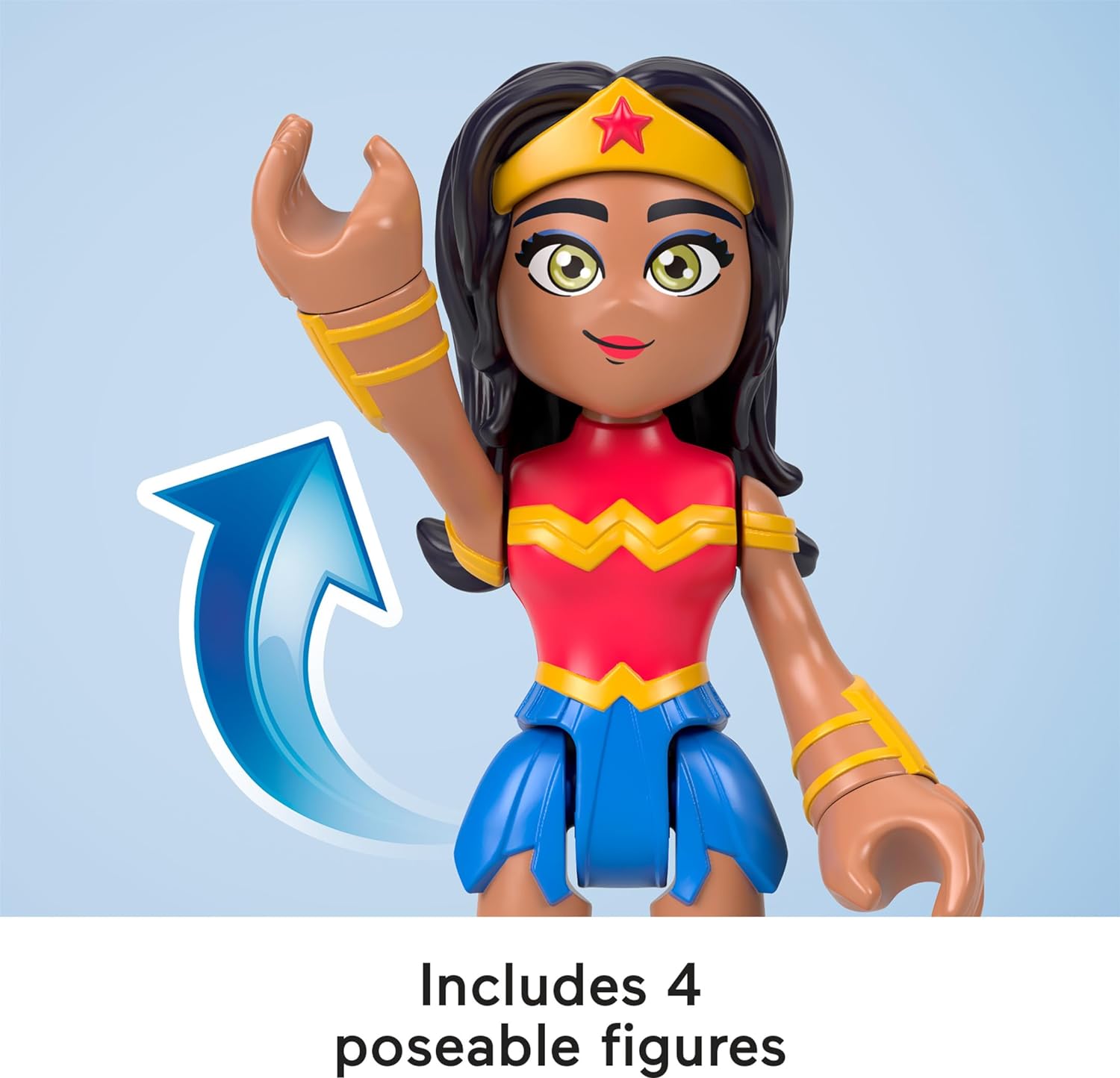 Fisher Price Imaginext DC Super Friends Rivals figure set with Wonder Woman Bumble Bee Harley Quinn and Poison Ivy YouLoveIt