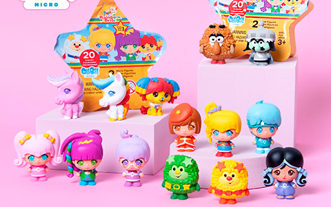 Rainbow Brite Micro Cheebee Blind Bag Mystery Figures