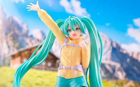 Hatsune Miku Holiday Memories Moutain Climbing figure