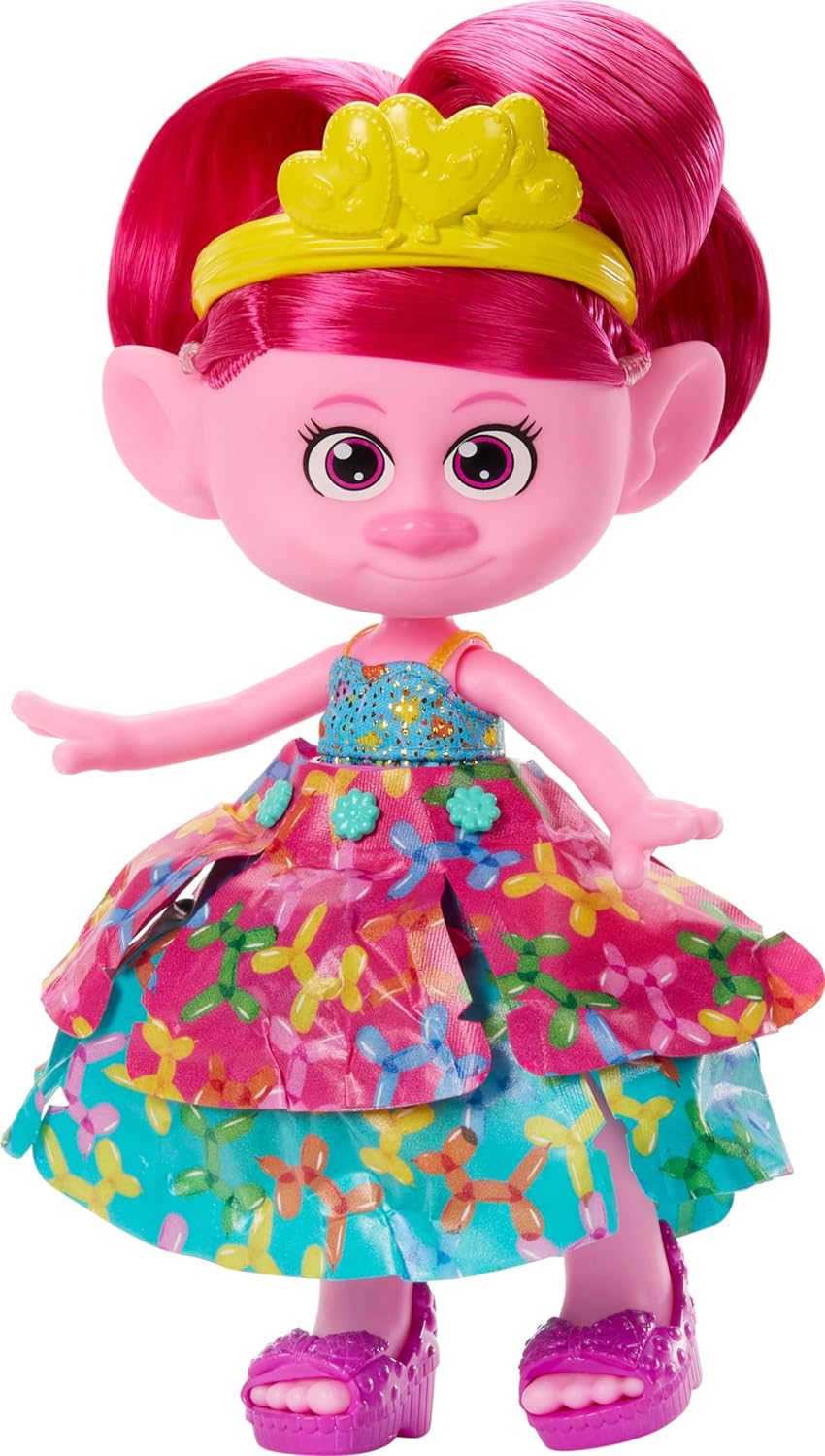 Mattel Trolls Fun Fair Surprise Poppy deluxe fashion doll