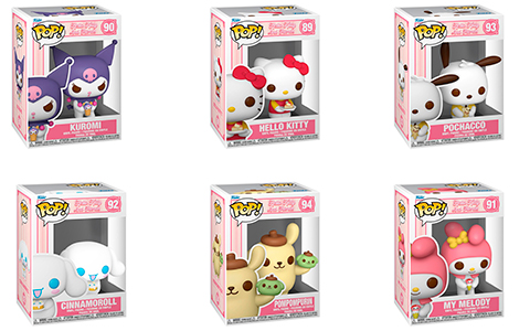 Funko Pop Sanrio Hello Kitty and Friends with Dessert figures collection