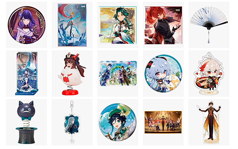 Update in Genshin Impact official store: Genius Invokation TCG merch, Hu Tao Chibi Figure, Furina's stand and more