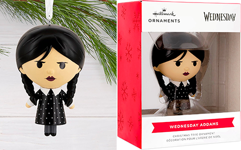 Hallmark Wednesday Addams Christmas Ornament