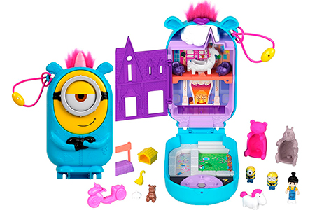 Polly Pocket x Minions compact
