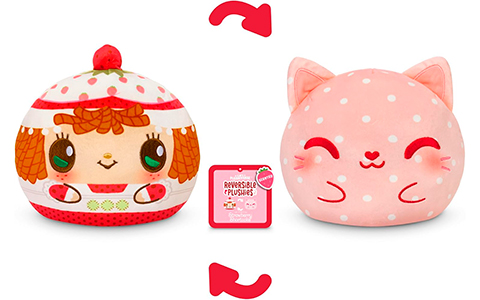 Teeturtle Strawberry Shortcake scented Reversible Plushes