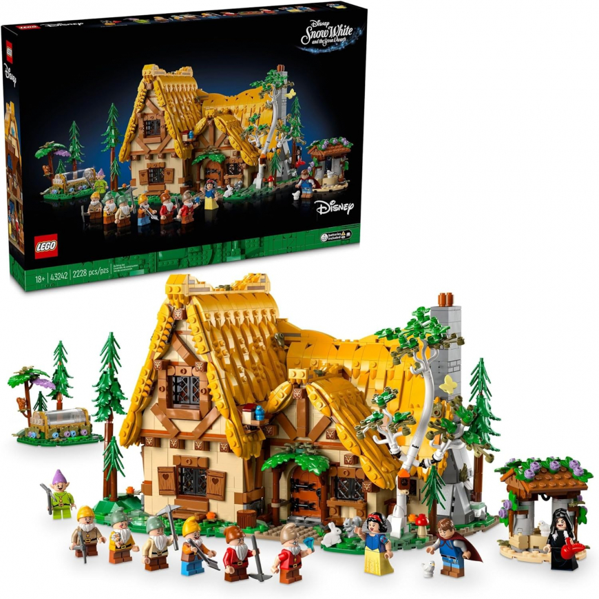 LEGO Disney Snow White and The Seven Dwarfs’ Cottage