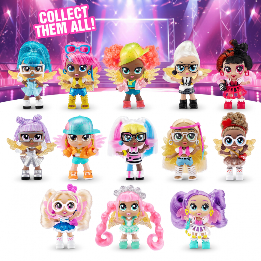 5 Surprise Fashion Fairies Series 1 dolls
