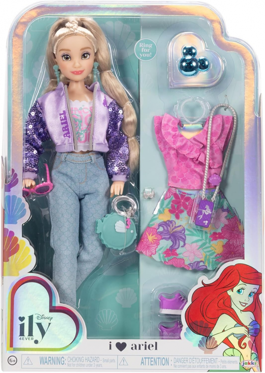 Disney ily 4EVER i love Ariel doll (blonde hair) 2024