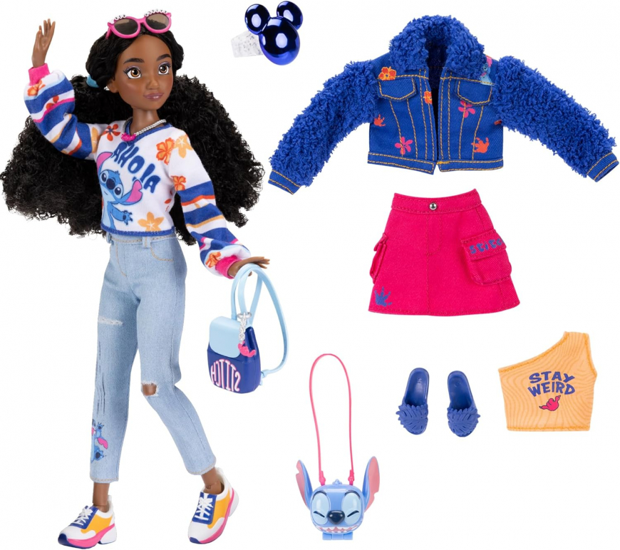 Disney ily 4EVER i love Stitch doll AA