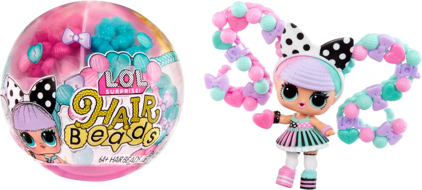 LOL Surprise Hair Beads Tots dolls