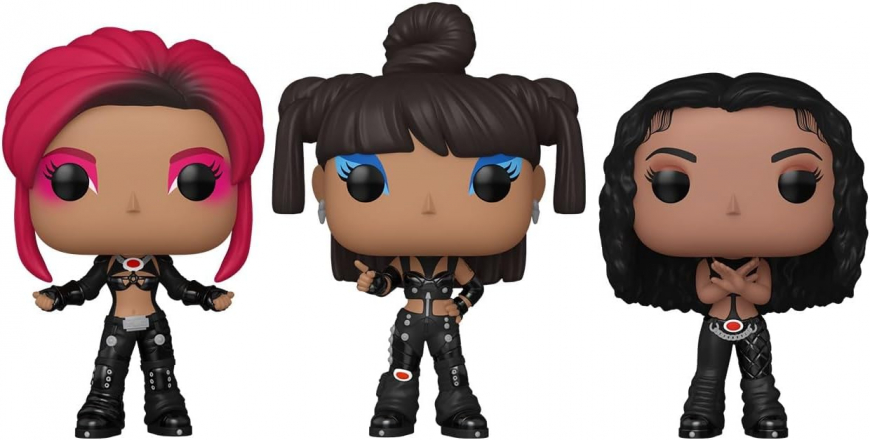 Funko Pop TLC T-Boz, Left Eye, Chilli 3-Pack figures