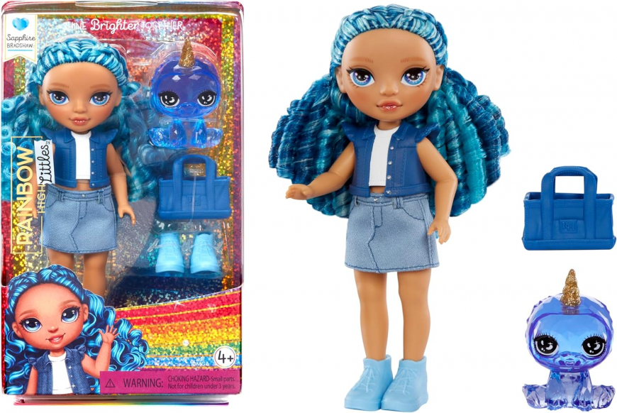 Rainbow High Littles Sapphire Bradshaw doll