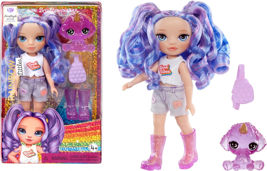 Rainbow High Littles Amethyst Willow doll