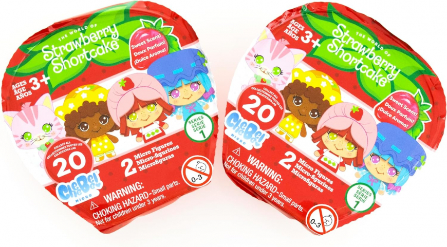 Strawberry Shortcake Collectible Micro Cheebee Blind Bag Mystery Figures