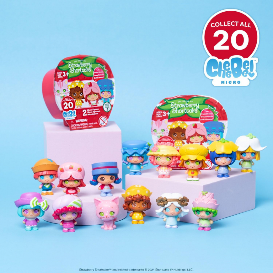 Strawberry Shortcake Collectible Micro Cheebee Blind Bag Mystery Figures