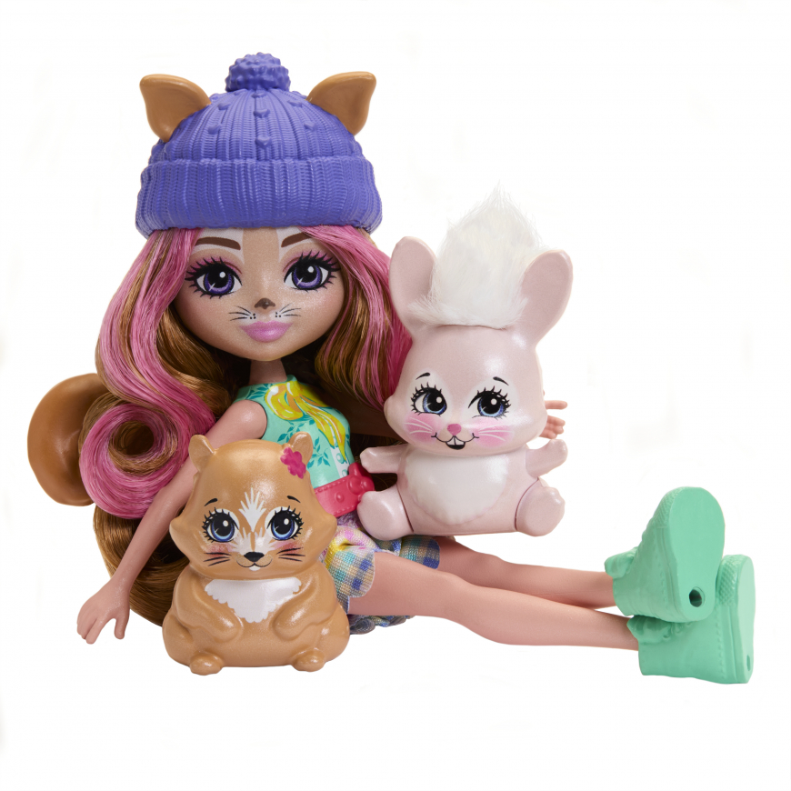 Enchantimals 2-in-1 Doll Bunny & Squirrel