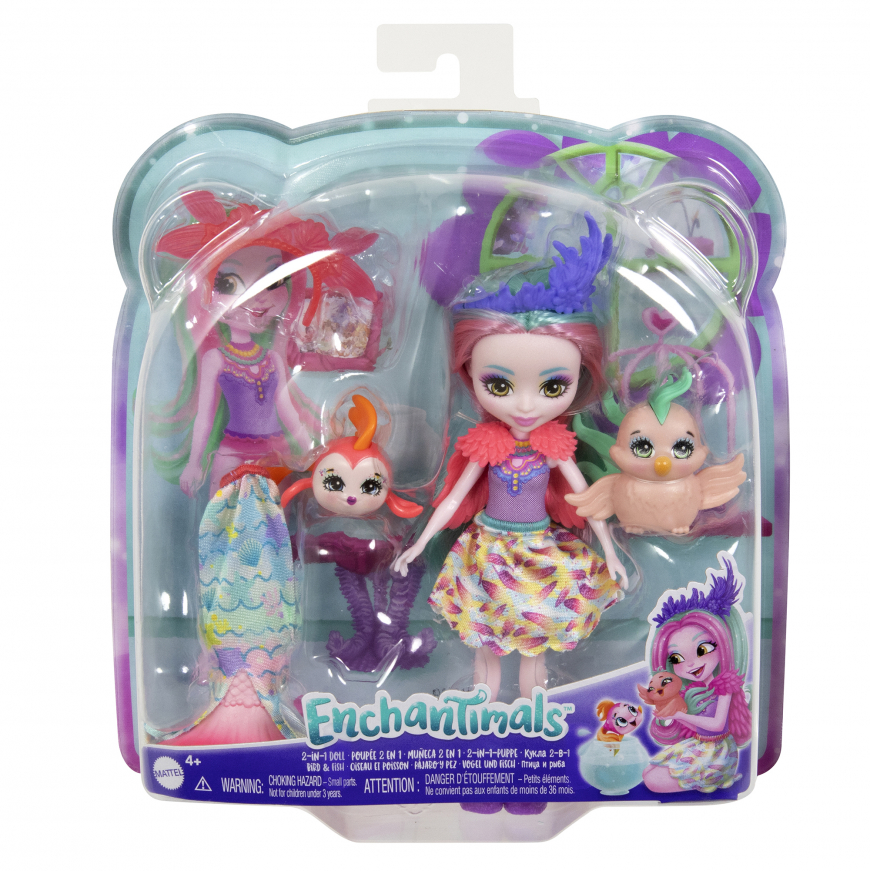 Enchantimals 2-in-1 Doll Bird & Fish