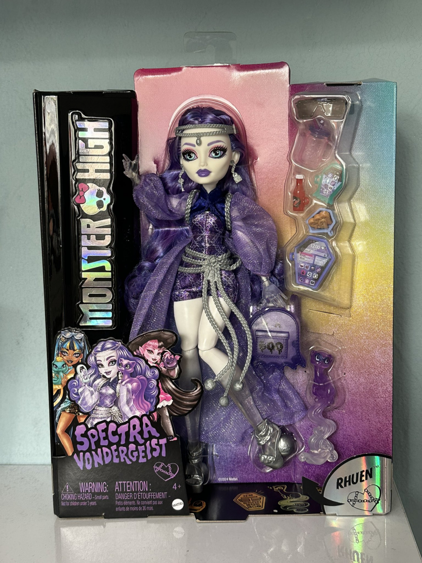 New Monster High Spectra G3 doll