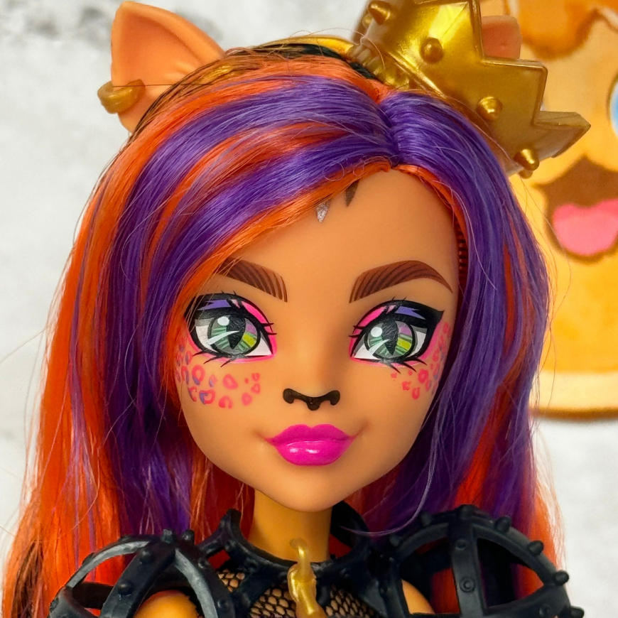 Monster High Hissfits 3 pack dolls set with Purrsephone, Meowlody and Toralei