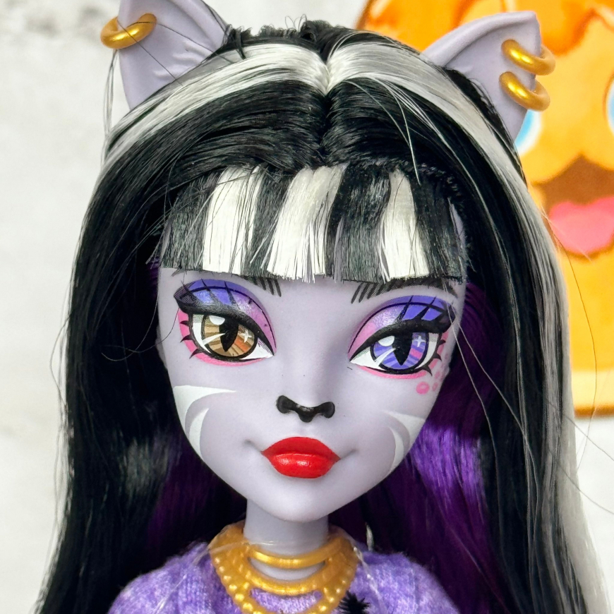 Monster High Hissfits 3 pack dolls set with Purrsephone, Meowlody and Toralei