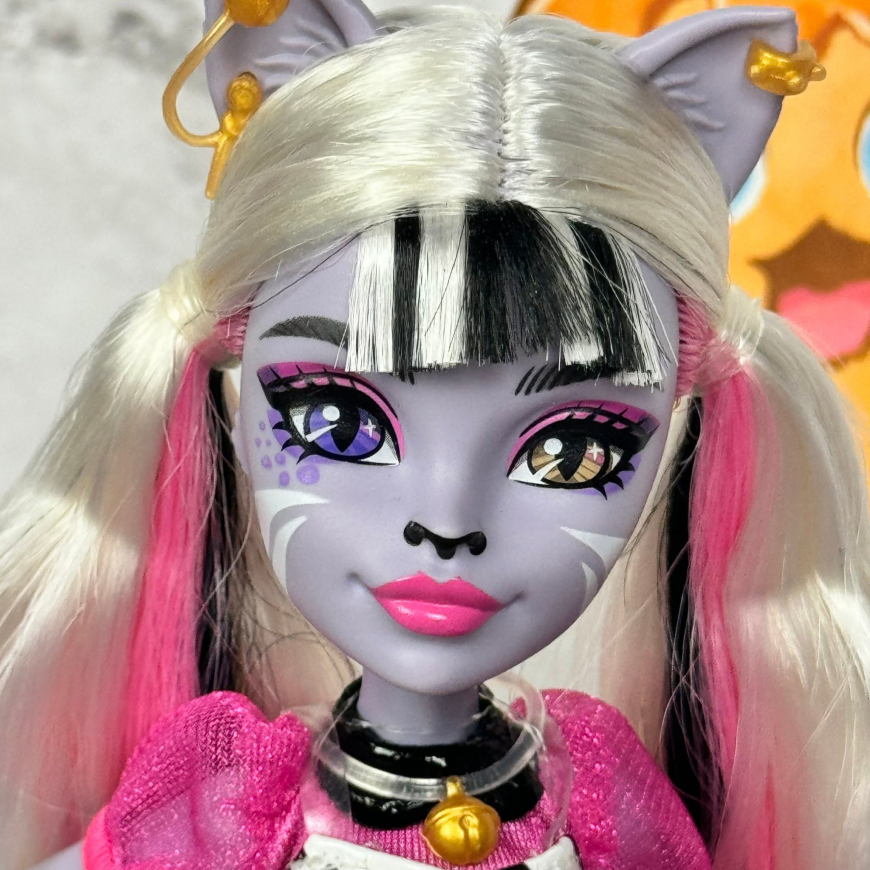 Monster High Hissfits 3 pack dolls set with Purrsephone, Meowlody and Toralei