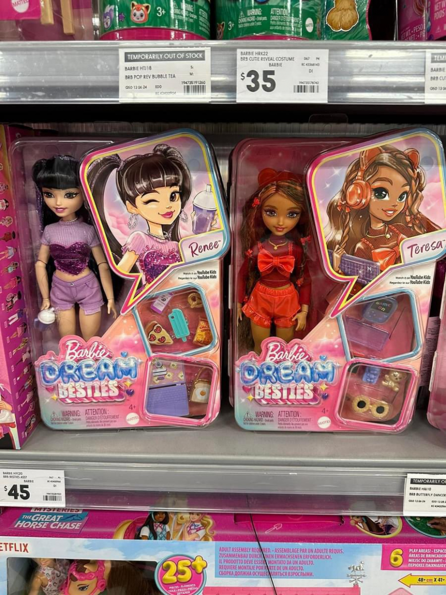 Barbie Dream Besties in real life in Australia