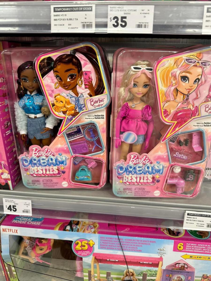 Barbie Dream Besties in real life in Australia