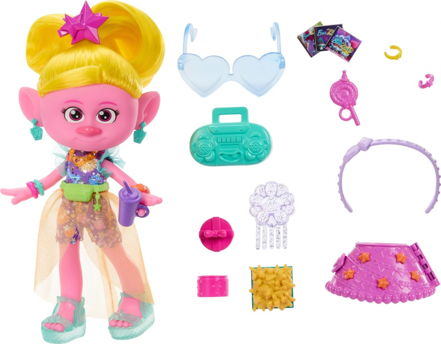 Mattel Trolls Fun Fair Surprise Vida deluxe fashion doll