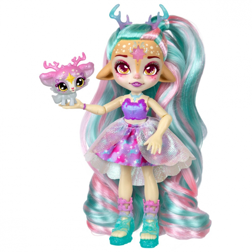 Magic Mixies Pixlings Galaxy Hair Deerlee doll